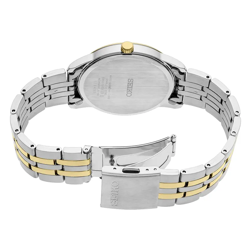 Seiko Classic Silver Dial Two-tone Men's Watch- SUR402P1